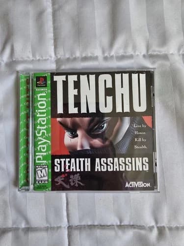 Tenchu: Stealth Assassins (PS1, 1998) CIB Greatest Hits Tested Playstation Works