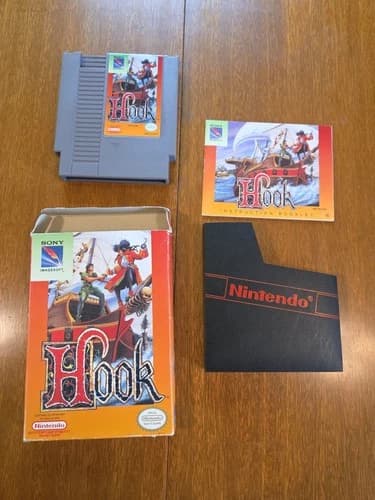 Hook Nes Nintendo Cib Complete Works