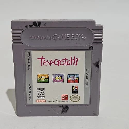 Tamagotchi (Nintendo GameBoy, 1997) Game Boy Cartridge Tested