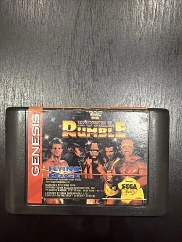 Sega Genesis WWF Royal Rumble Cartridge Only Tested And Working