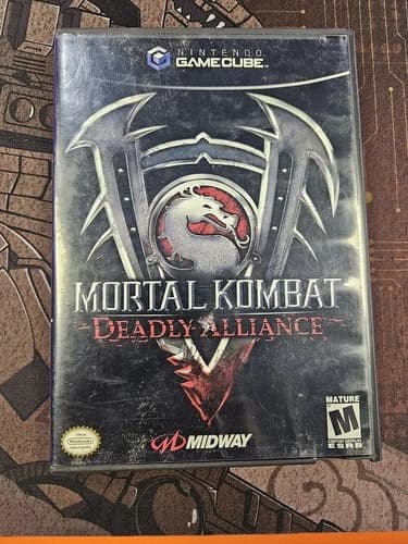 Mortal Kombat Deadly Alliance Nintendo Gamecube Video Game Retro CIB Midway RARE