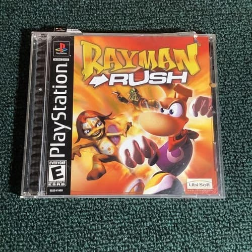 Rayman Rush (Sony Playstation PS1) Complete CIB - Tested and Working