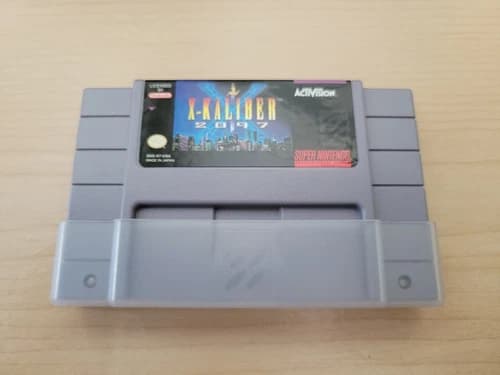 X-Kaliber 2097 (Super Nintendo Entertainment System, 1994) Authentic Cartridge