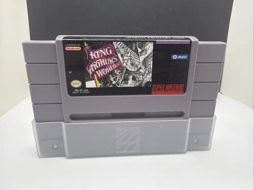 King Arthur's World (Super Nintendo, 1993) SNES Authentic Cartridge Tested