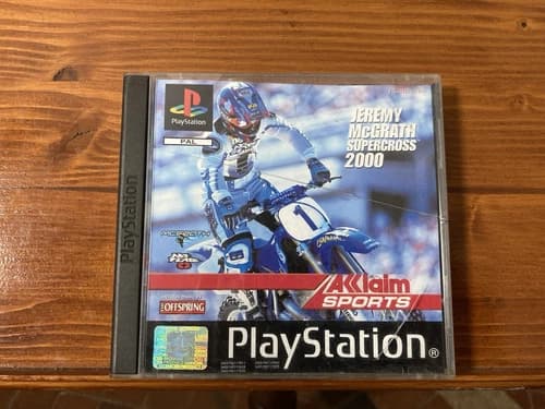 Jeremy McGrath Supercross 2000 PlayStation 1 **please read**