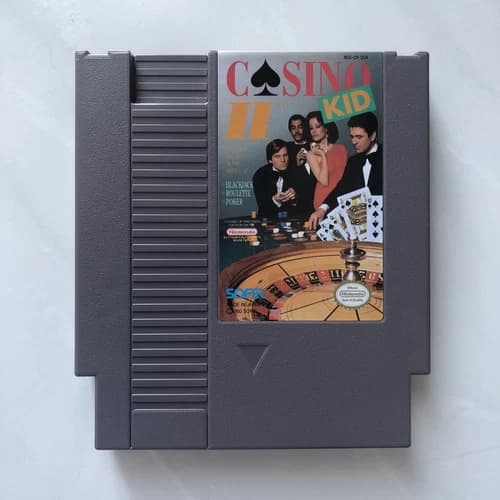 Casino Kid 2 II NINTENDO NES Original CART ONLY AUTHENTIC TESTED
