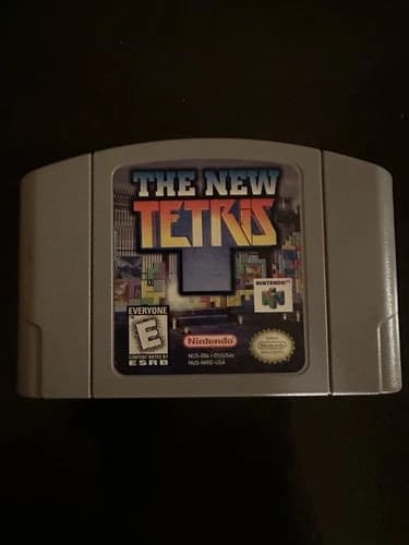 The New Tetris N64 Authentic Nintendo 64