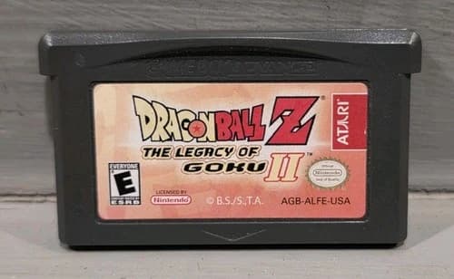 Nintendo Gameboy Advance 2003 Dragon Ball Z The Legacy Of Goku II 2 GBA Game