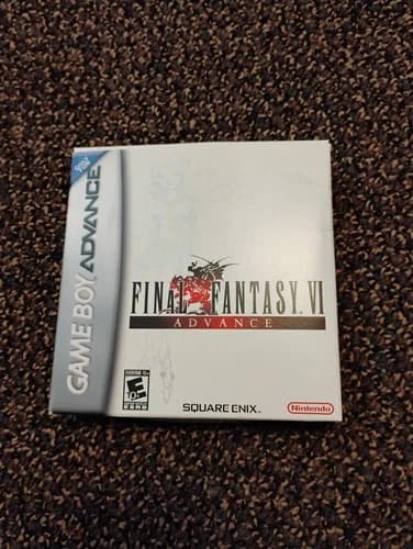 Final Fantasy VI 6 Advance Nintendo GBA Game Boy Advance 2007 CIB tested