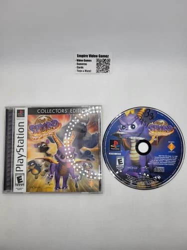 Spyro Year of The Dragon Collectors Edition (Sony PlayStation 1, PS1) - Complete