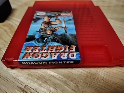 Dragon Fighter Nintendo NES Mint Collectors Condition