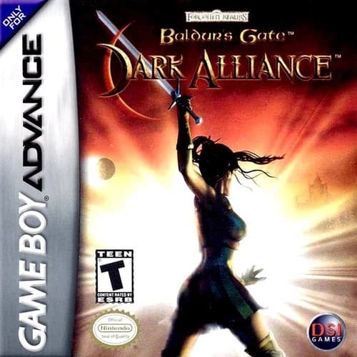 Baldur's Gate: Dark Alliance - Game Boy Advance GBA Game