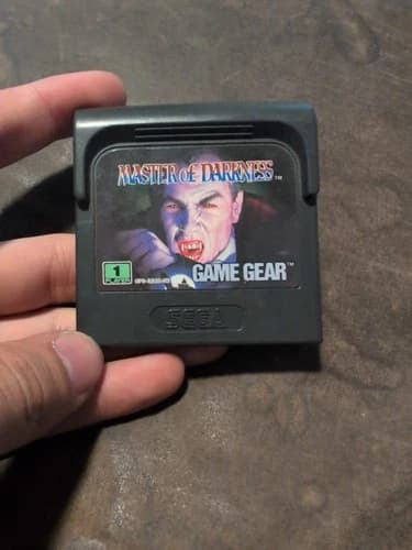 VAMPIRE Master of Darkness, 1992, Sega Game Gear Cartridge