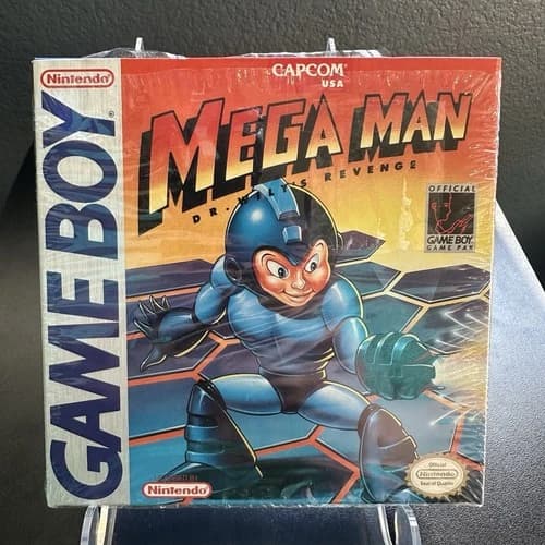 MEGA MAN Dr. Wily's Revenge GameBoy Game Boy Nintendo CIB Clean