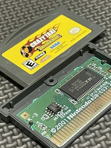 Crazy Taxi Catch A Ride - Original Nintendo GameBoy Advance Game
