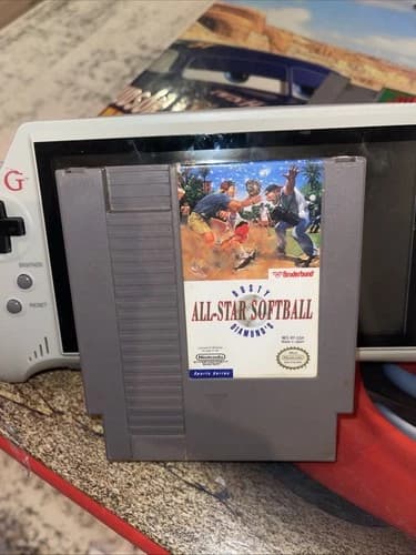 Nintendo NES Dusty Diamond’s All-Star Softball Video Game Tested - Authentic