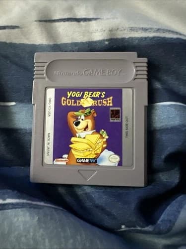 Yogi Bear's Gold Rush Nintendo Game Boy authentic