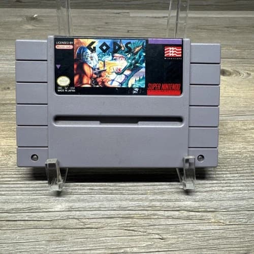 Gods (Super Nintendo Entertainment System, 1992) SNES TESTED Working Authentic