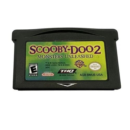 Scooby-Doo 2: Monsters Unleashed Game Boy Advance Cartridge