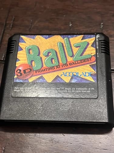 Ballz (Sega Genesis, 1994) CART ONLY