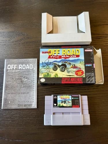 Super Off Road: The Baja (SNES, 1993) Super Nintendo CIB Complete 1993 Tradewest
