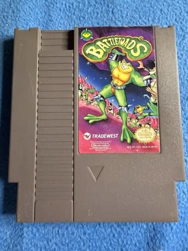 Battletoads Nintendo Entertainment System Tested NES 1991 Cartridge Only