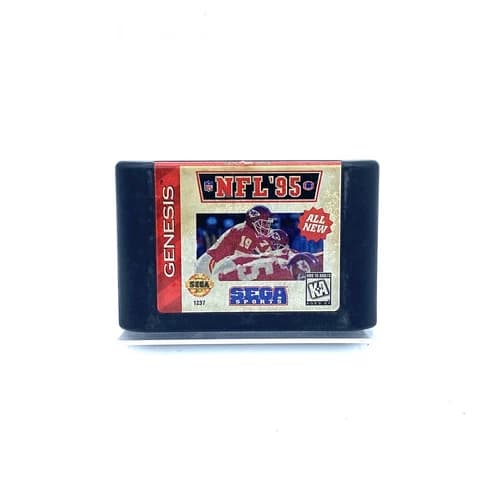 NFL '95 (Sega Genesis, 1994) Cartridge Only Tested Works