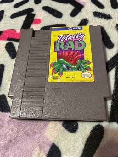 Totally Rad (NES) Tested Works Authentic