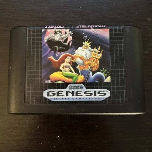 Ariel the Little Mermaid (Sega Genesis, 1992) Tested