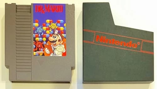 Dr. Mario (1990) Nintendo NES Authentic - Tested & Working
