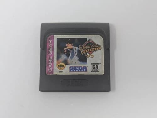 World Series Baseball 95 (Sega Game Gear, 1995) - Cart Only