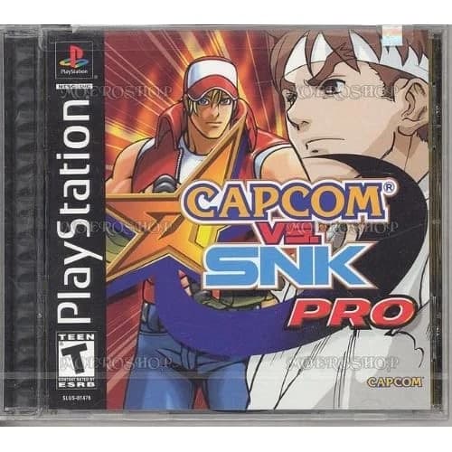 Capcom Vs SNK Pro For PlayStation 1 PS1 Game Only 3E
