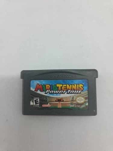 Mario Tennis Power Tour Game Boy Advance GBA Nintendo Cart