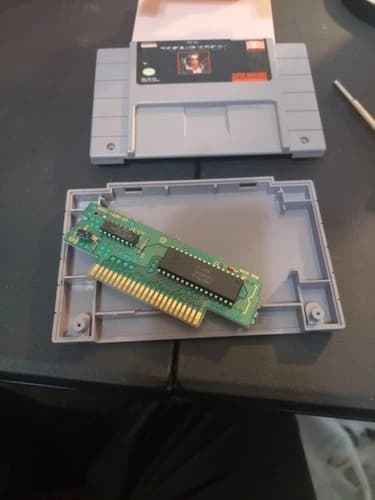 Terminator (Super Nintendo Entertainment System, 1990) Cartridge Authentic