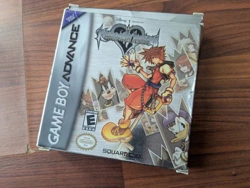 Kingdom Hearts Chain of Memories Nintendo GameBoy Advance GBA Square Enix