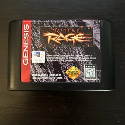 Primal Rage (Sega Genesis, 1995) Tested