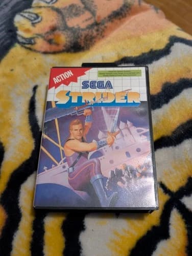 SEGA Strider Sega Master System - Complete With Manual