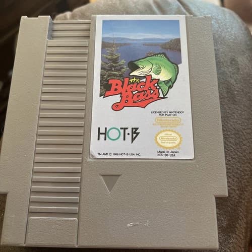 The Black Bass - NES Nintendo Fishing Game