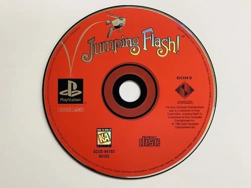 Jumping Flash (Sony PlayStation 1) PS1, Disc Only! FREE SHIPPING (ACC)