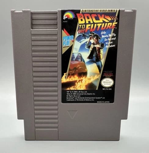 Back to the Future (Nintendo Entertainment System, NES, 1989) Cartridge Only