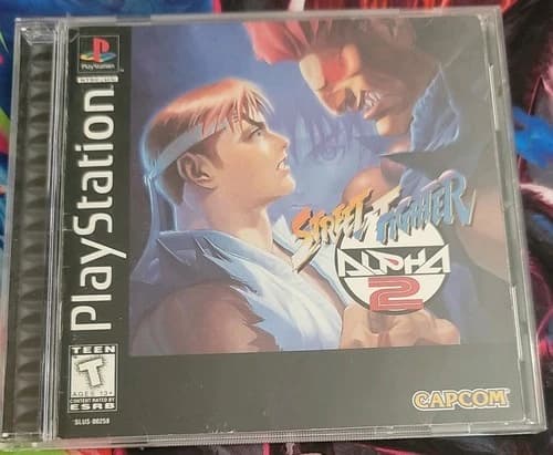 Street Fighter Alpha 2 Complete PlayStation 1 PS1 Game CIB Tested