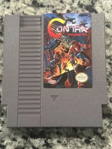 Nes Contra Force Cart
