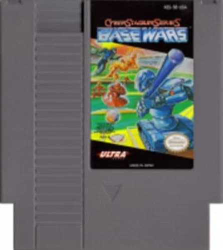 Cyber Stadium Series - Base Wars - NES Nintendo Game