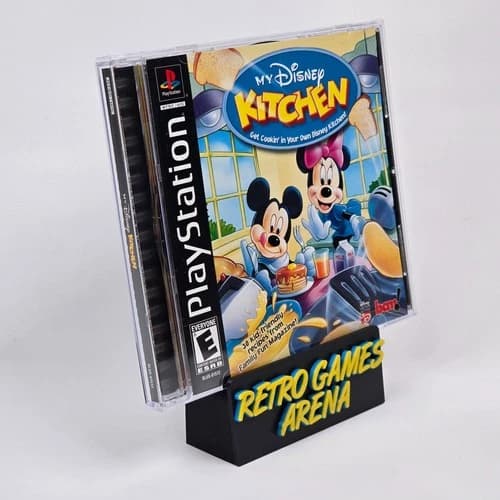 💿REFURBISHED My Disney Kitchen (PlayStation 1 PS1) CIB COMPLETE💿
