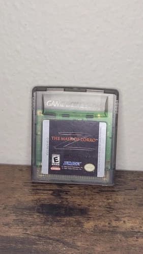 The Mask of Zorro - Nintendo Gameboy Color - Sunsoft - Great Condition