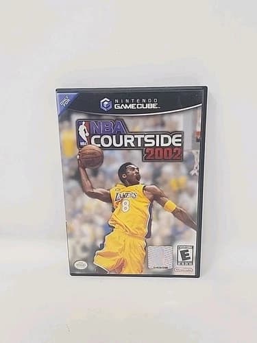 Nintendo GameCube Kobe Bryant NBA Courtside 2002 Video Game CIB Tested Working
