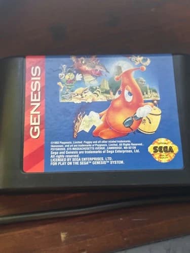Puggsy (Sega Genesis, 1993) USED, CART ONLY