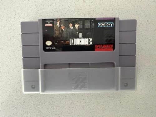 The Untouchables Super Nintendo Ocean SNES Original Authentic Game Cartridge