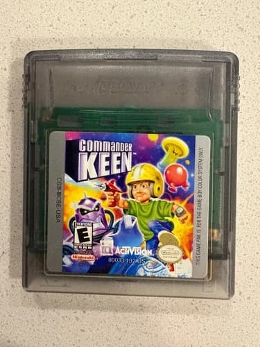 Commander Keen - Nintendo Game Boy Color GBC - Authentic Game Only VG