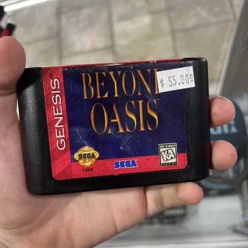 Beyond Oasis (Sega Genesis, 1995) Cartridge Only